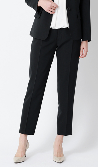 ワンタックテーパードパンツ【セットアップ着用可】【裾上げ済み】