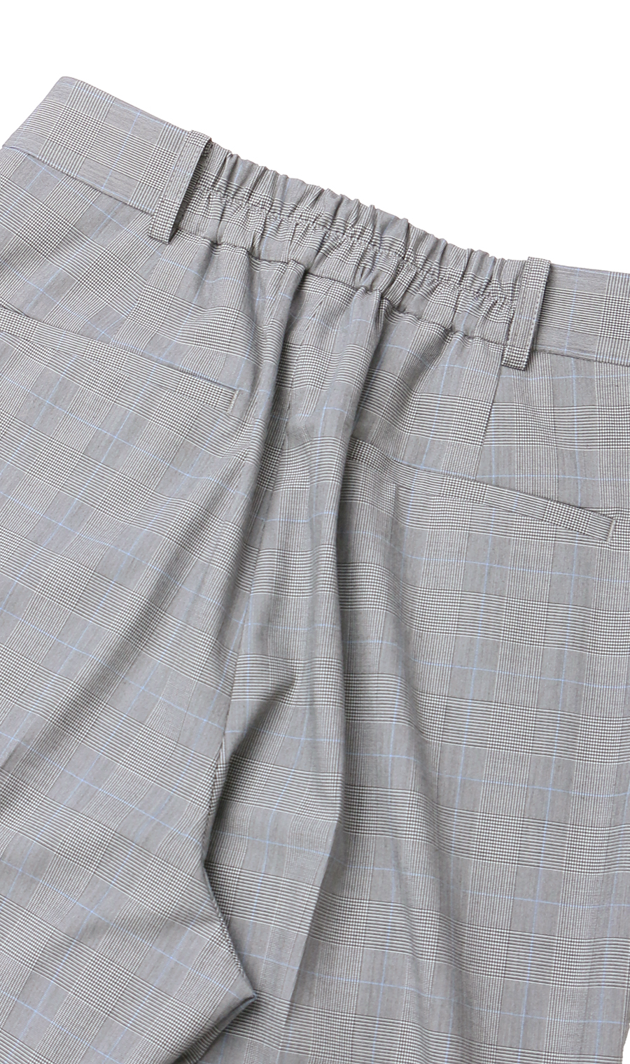 ストレートパンツ【超接触冷感】【セットアップ着用可】【裾上げ済み】 グレー S