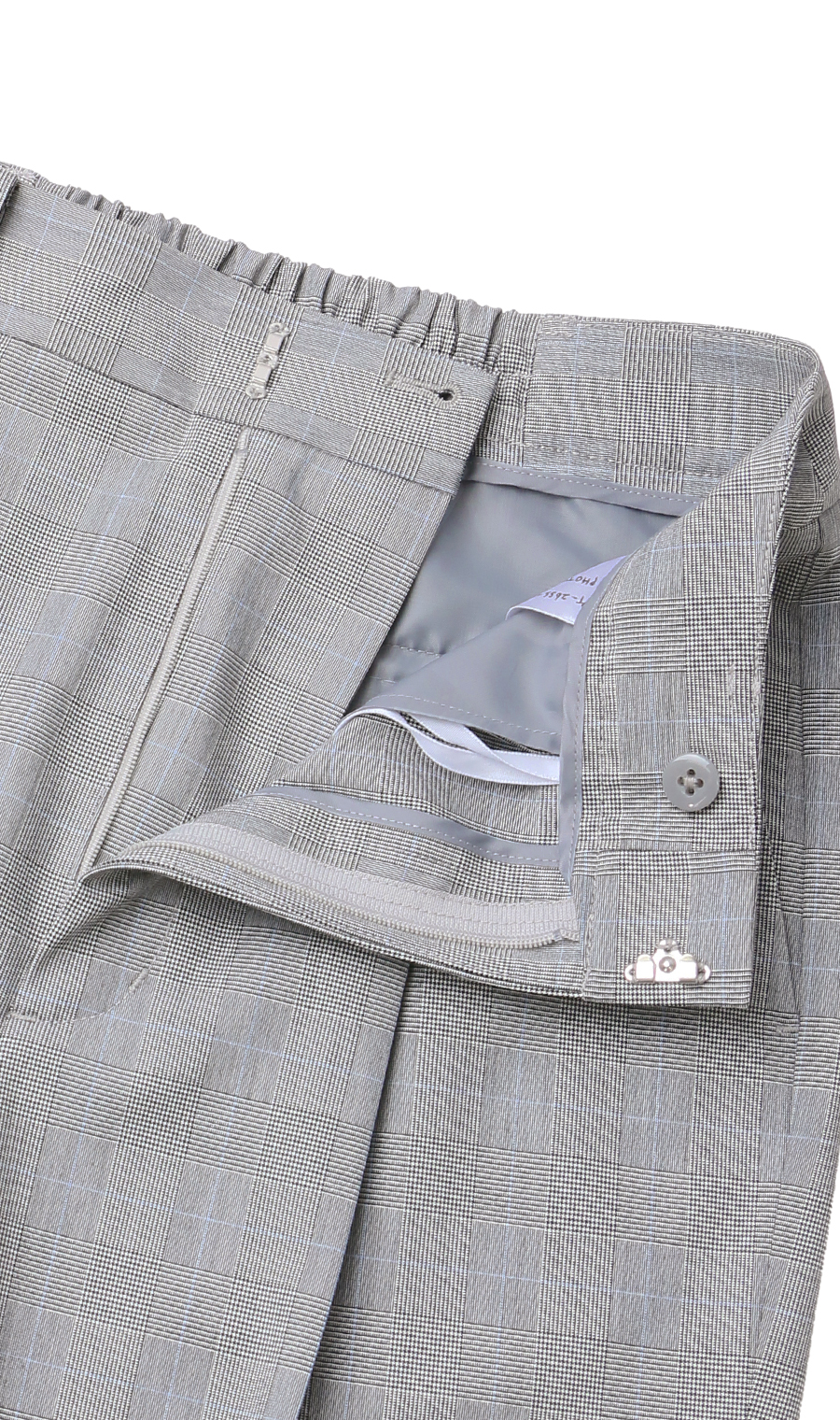 ストレートパンツ【超接触冷感】【セットアップ着用可】【裾上げ済み】 グレー S