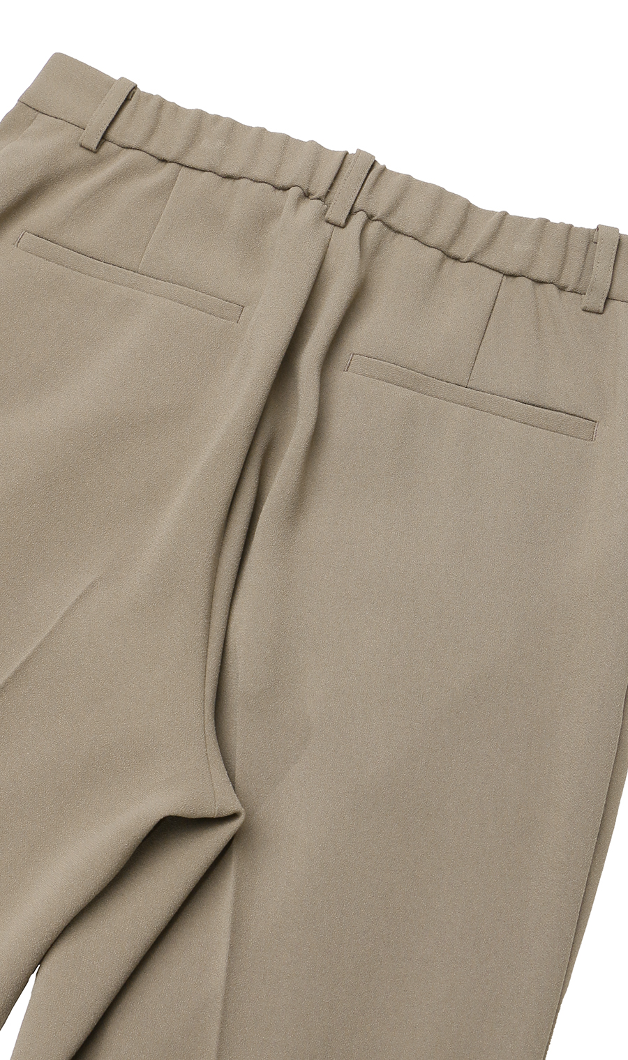 テーパードパンツ【セットアップ着用可】【裾上げ済み】 ベージュ系 5号