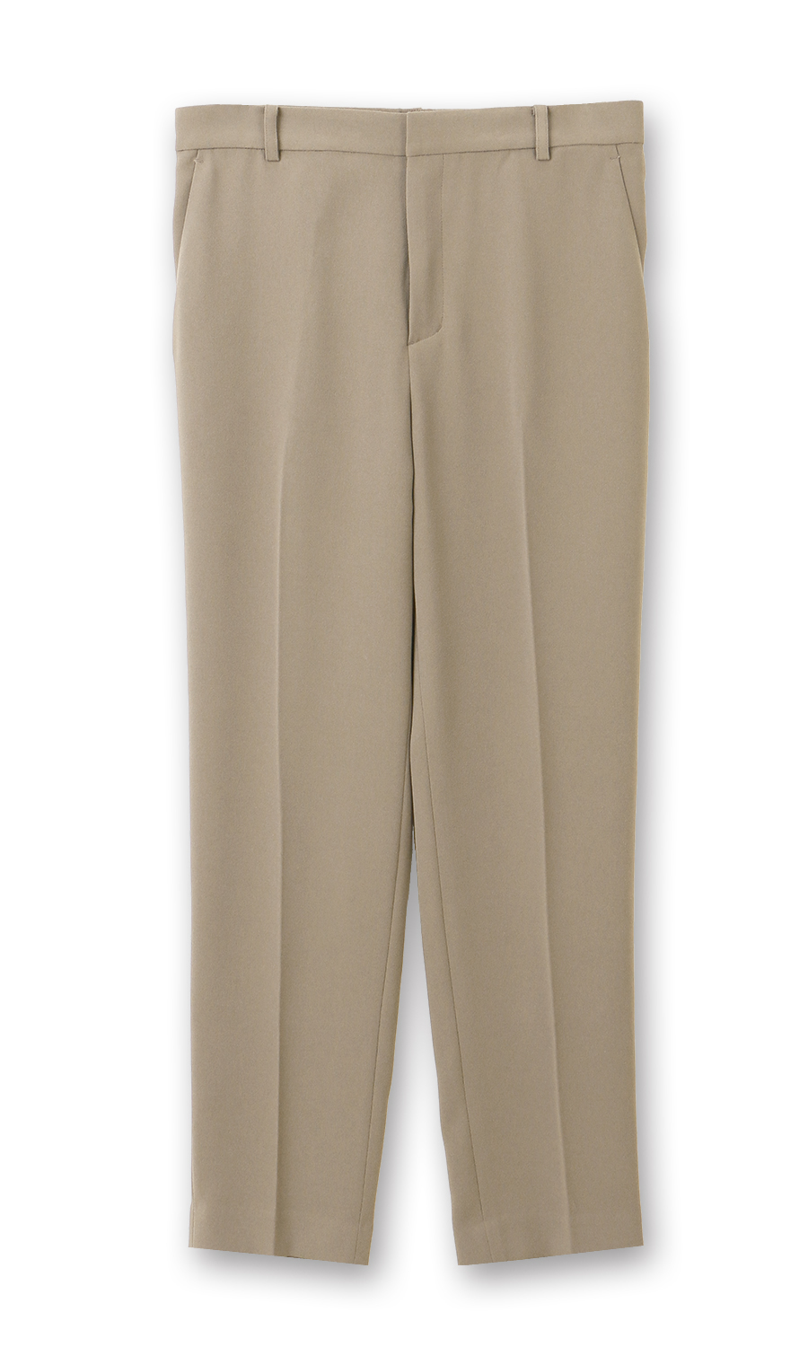 テーパードパンツ【セットアップ着用可】【裾上げ済み】 ベージュ 5号