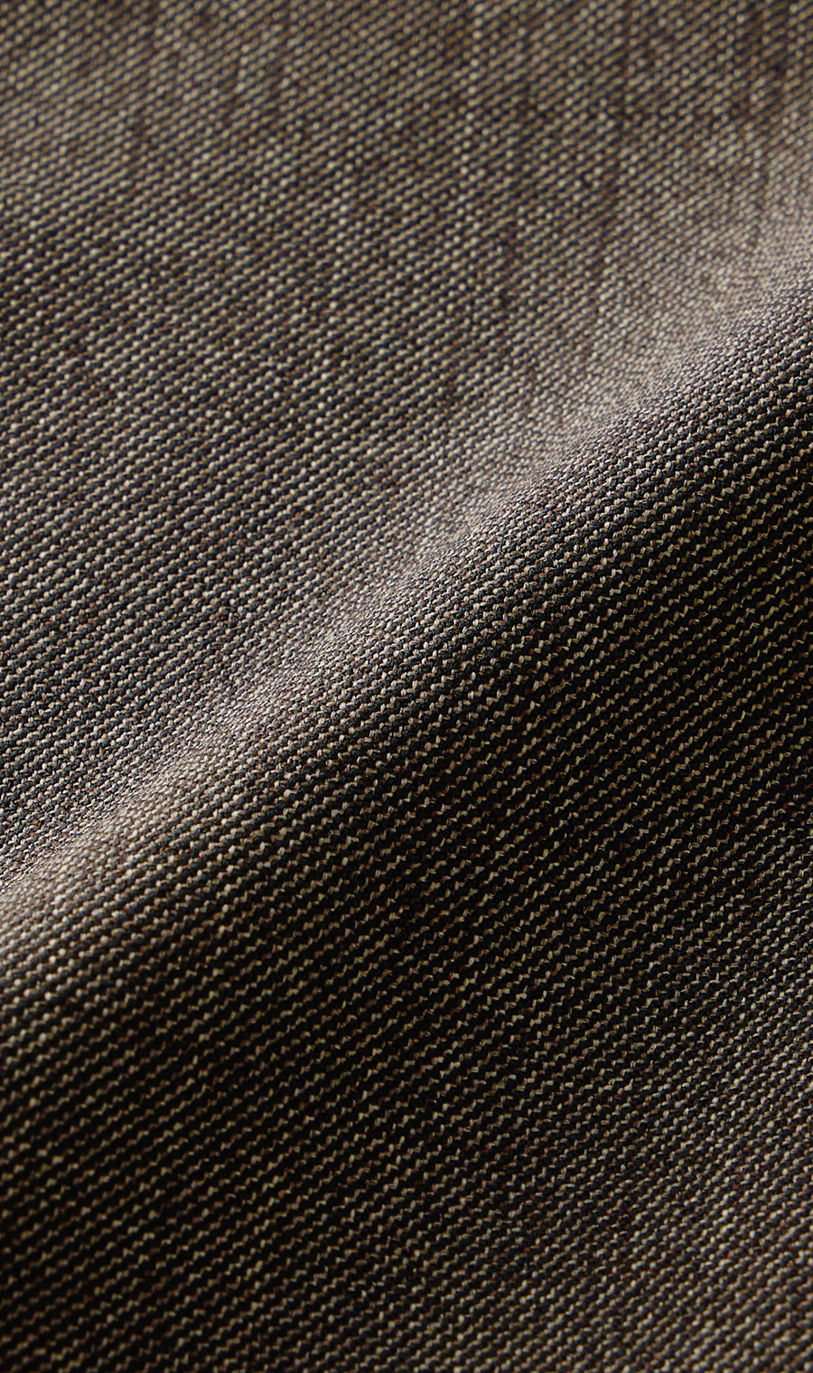 ワンタックテーパードパンツ【ツムギート】【セットアップ着用可】 ブラウン 5号