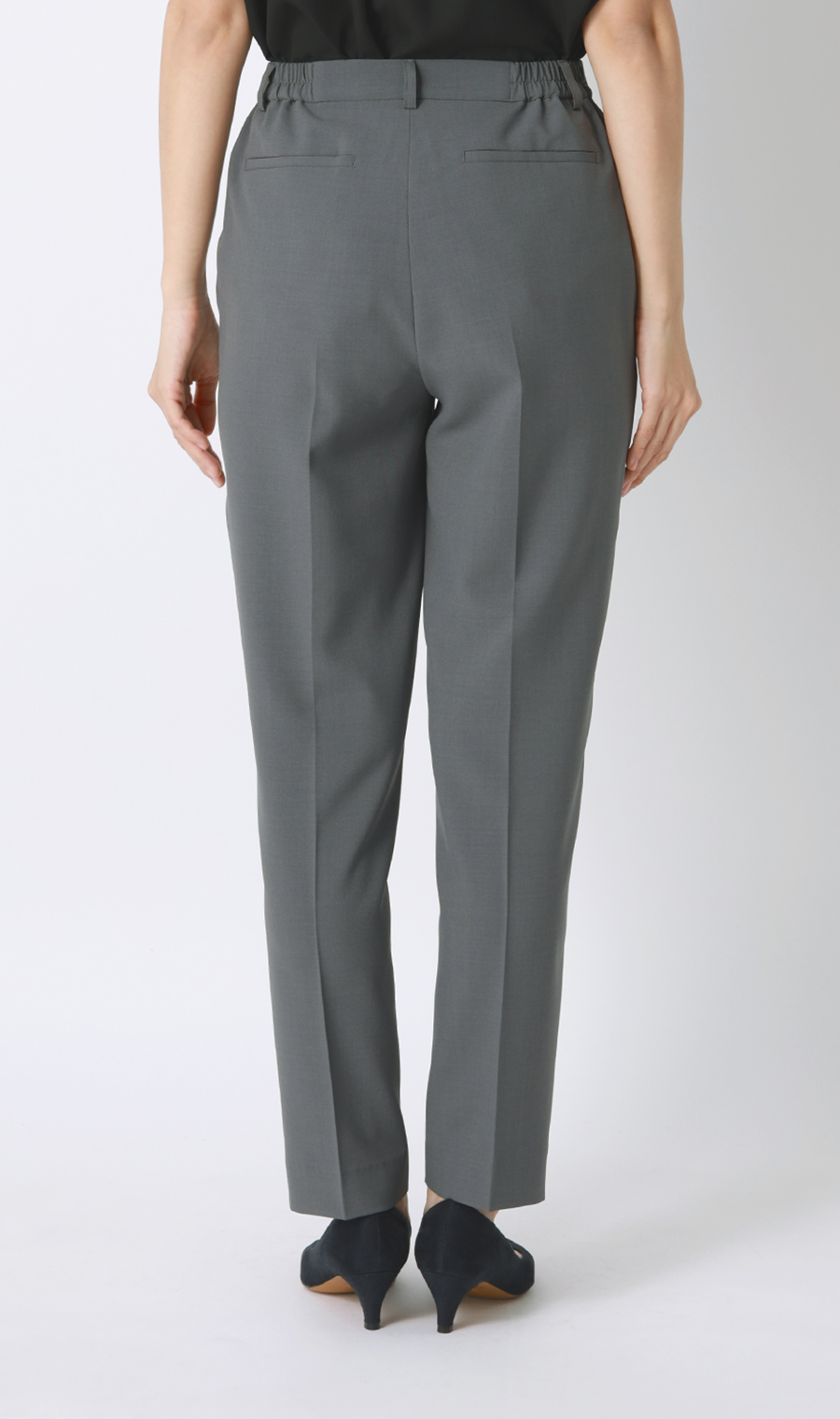 わたしの推しパン 【テーパードパンツ】【涼】【セットアップ着用可】【裾上げ済み】 グレー S