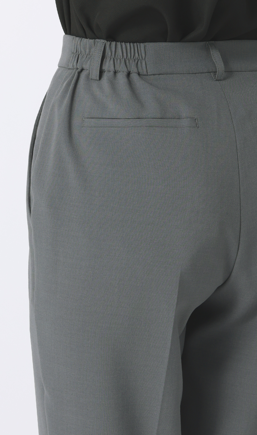 わたしの推しパン 【テーパードパンツ】【涼】【セットアップ着用可】【裾上げ済み】 グレー S