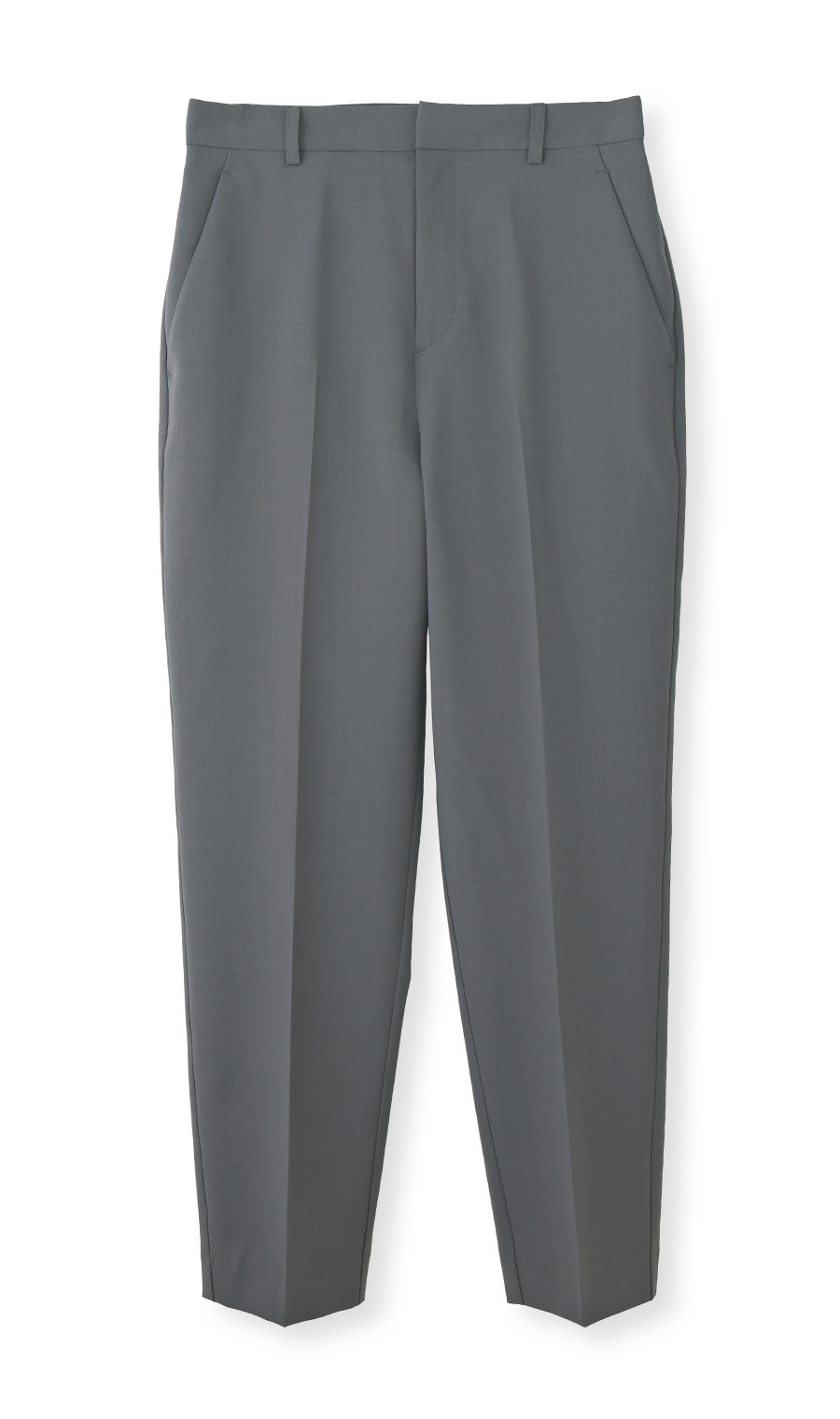 わたしの推しパン 【テーパードパンツ】【涼】【セットアップ着用可】【裾上げ済み】 グレー S