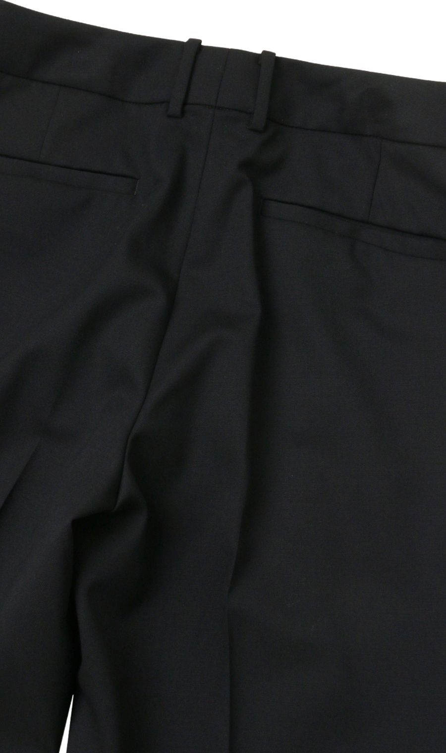 【週替わり_レディース】テーパードパンツ【セットアップ着用可】【裾上げ済み】 ブラック 5号