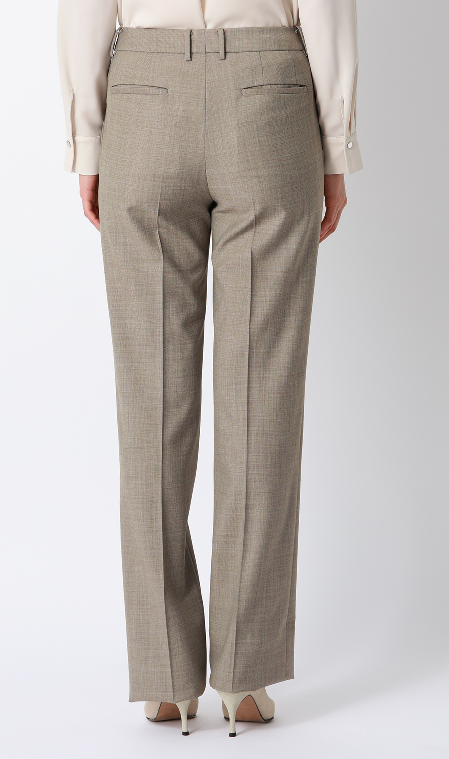 ストレートパンツ【Raymond】【セットアップ着用可】 ベージュ 5号