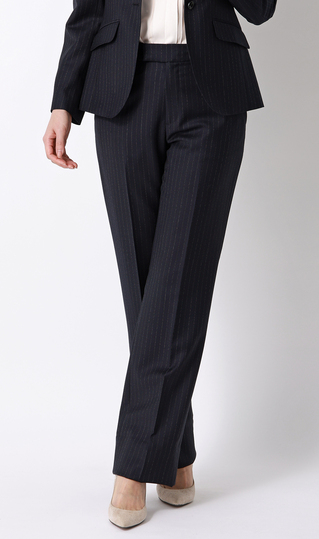 ストレートパンツ【Super140's】【セットアップ着用可】