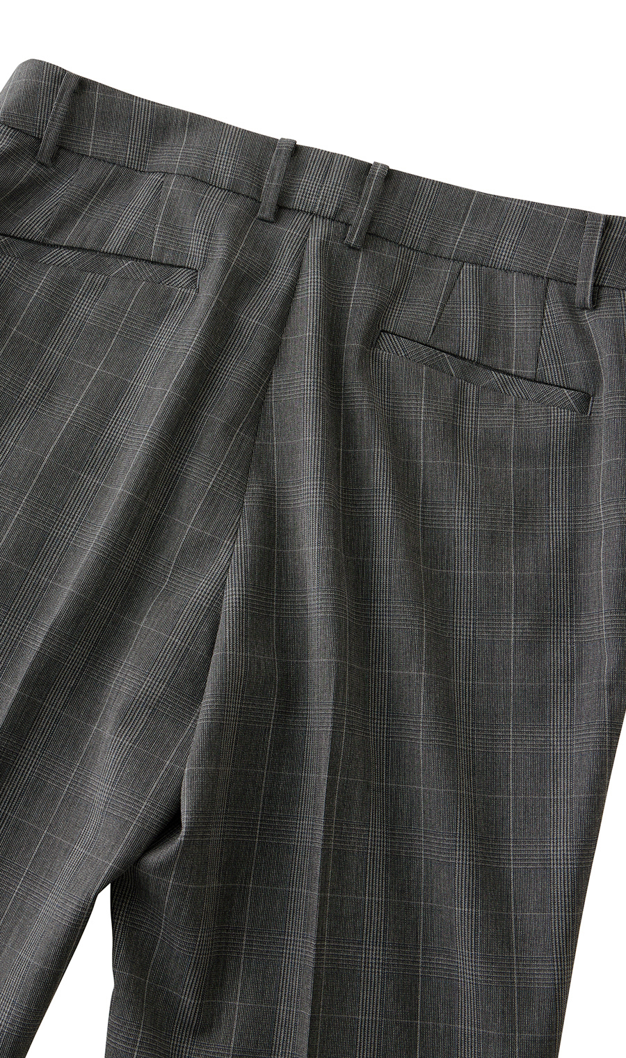 テーパードパンツ【Raymond】【セットアップ着用可】【裾上げ済み】 グレー 21号