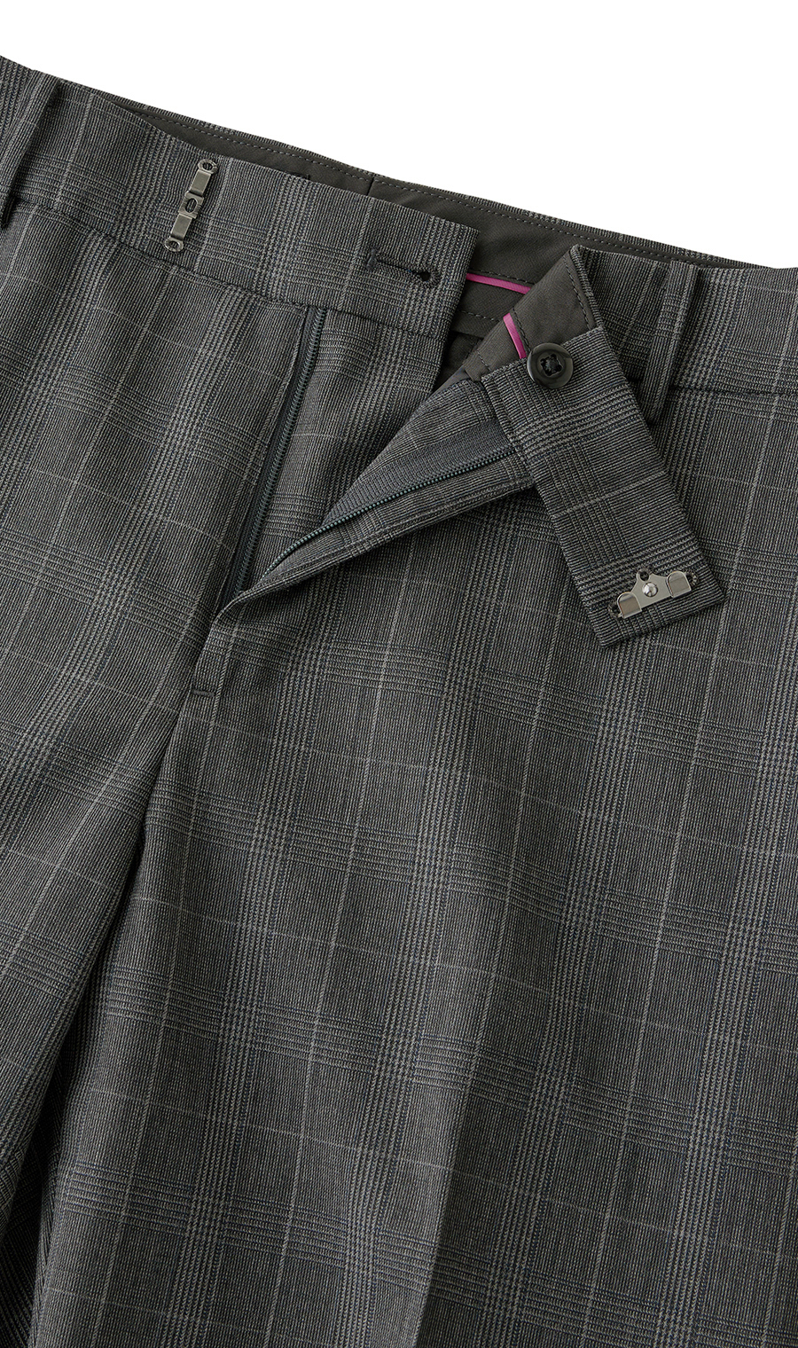 テーパードパンツ【Raymond】【セットアップ着用可】【裾上げ済み】 グレー 21号