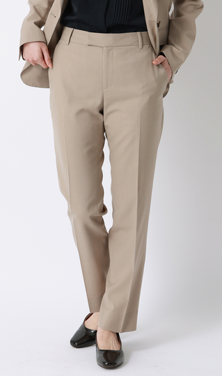 テーパードパンツ【SMART MERINO】【セットアップ着用可】【清涼】【裾上げ済み】