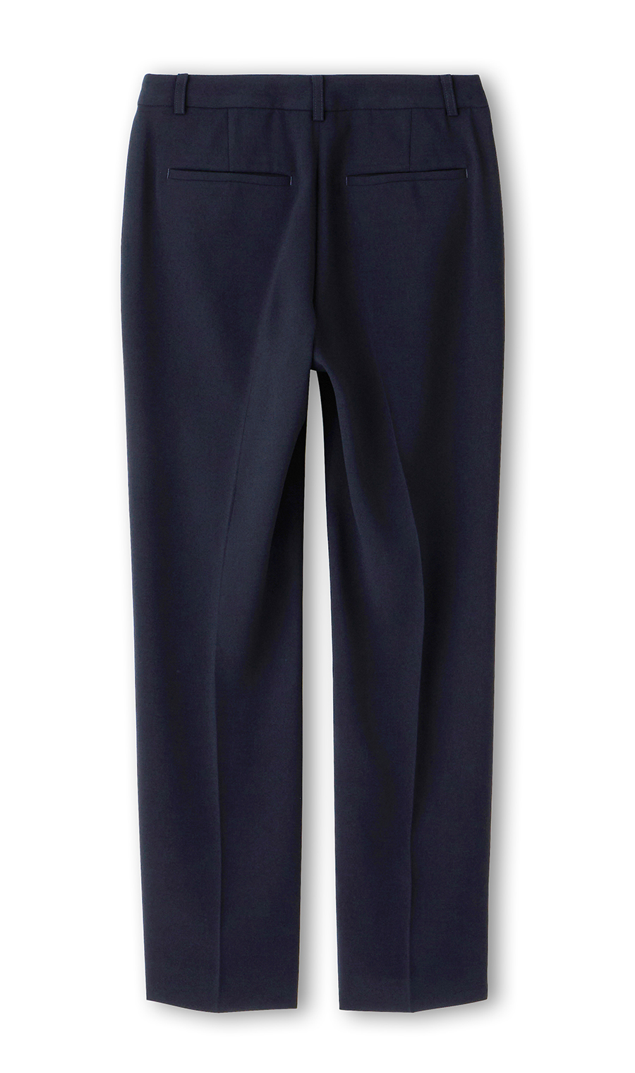 テーパードパンツ【セットアップ着用可】【裾上げ済み】 ネイビー 5号