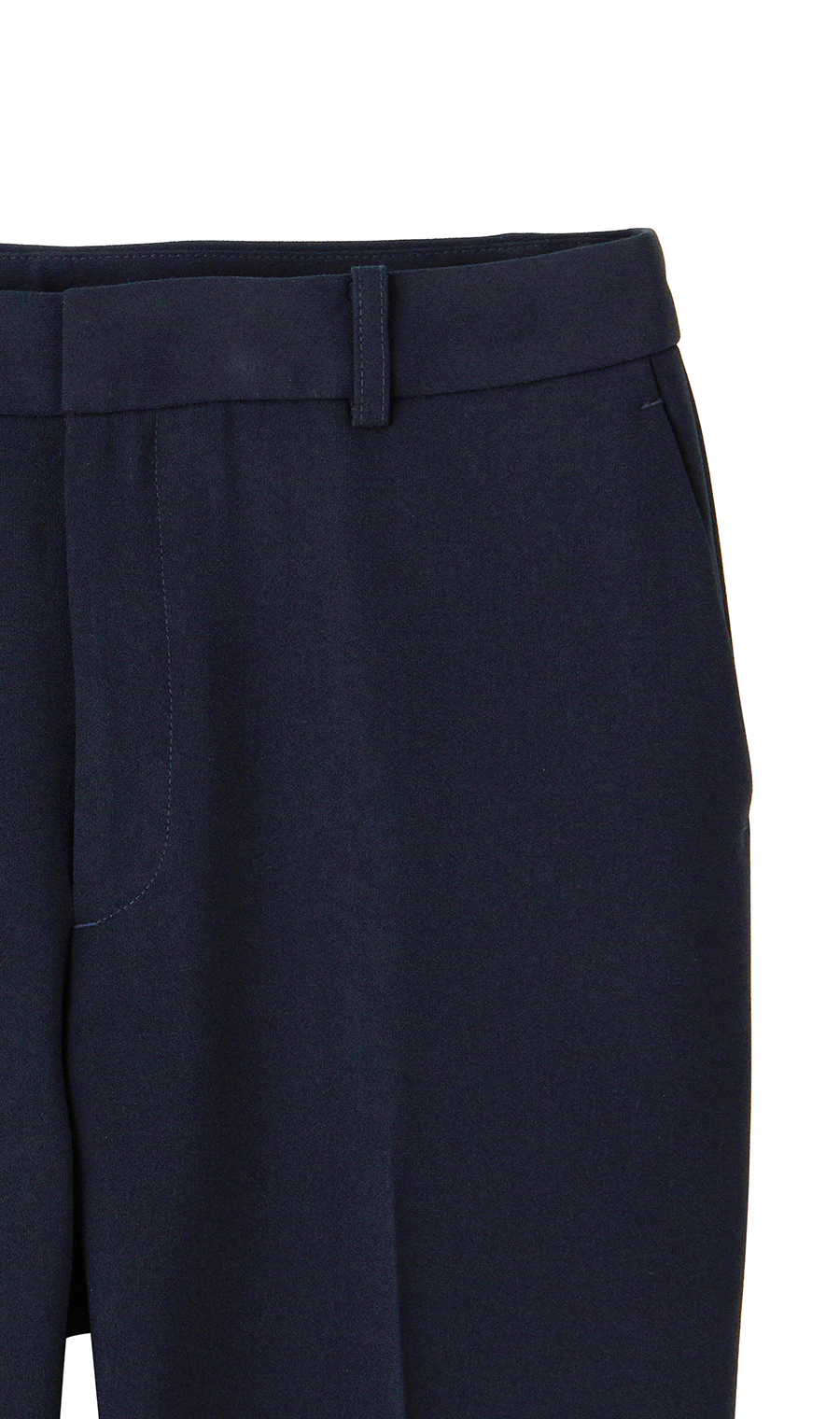 テーパードパンツ【セットアップ着用可】【裾上げ済み】 ネイビー 5号