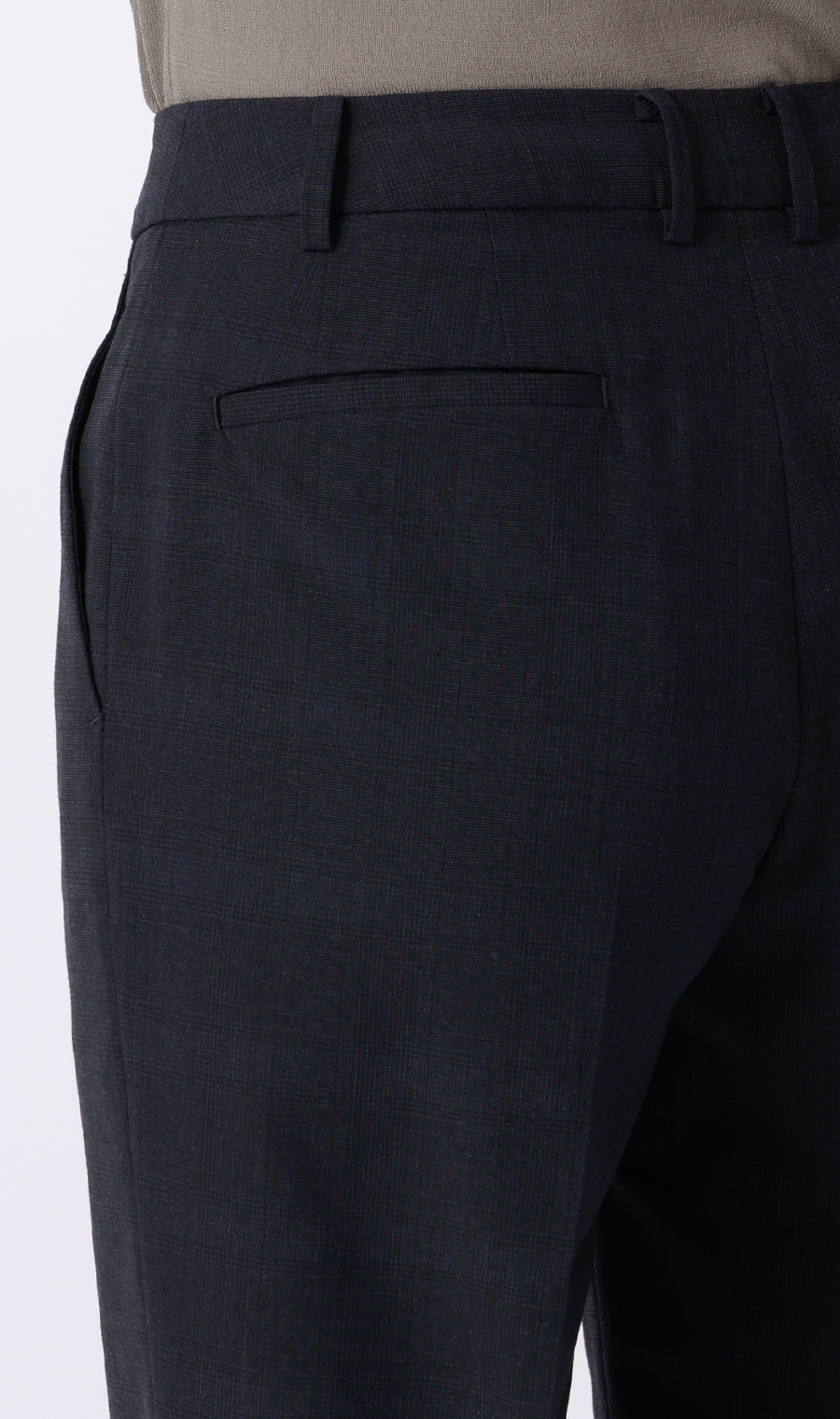 【WEAR SHiFT】ストレートパンツ【セットアップ着用可】 ネイビー 7号
