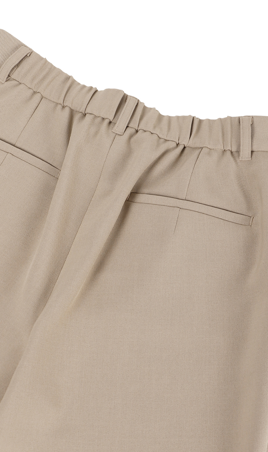 ゼロプレッシャースーツ【テーパードパンツ】【セットアップ着用可】【裾上げ済み】 ベージュ S