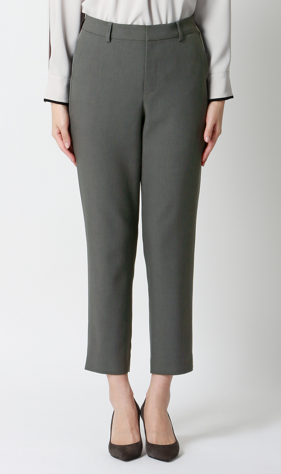 ゼロプレッシャースーツ【テーパードパンツ】【セットアップ着用可】【裾上げ済み】 グレー SS