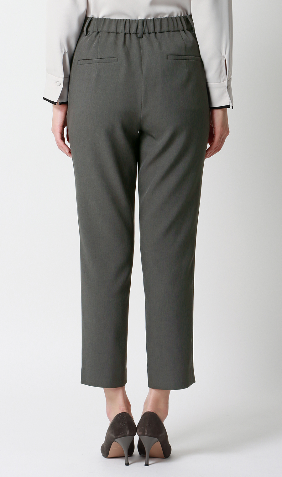 ゼロプレッシャースーツ【テーパードパンツ】【セットアップ着用可】【裾上げ済み】 グレー SS