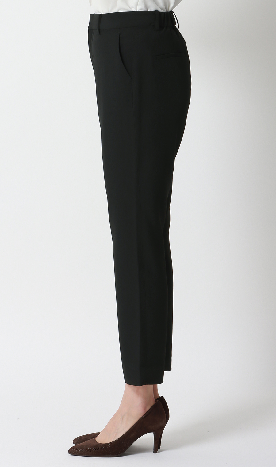 零壓力套裝 【錐型褲】 【可成套穿著】 【褲管已修改】 黑色SS