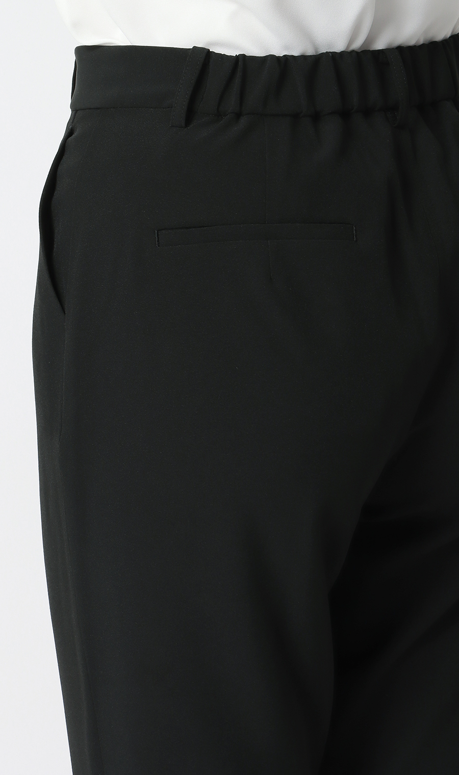 零壓力套裝 【錐型褲】 【可成套穿著】 【褲管已修改】 黑色SS