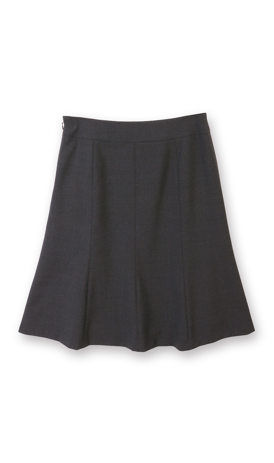 【超ストレッチスーツ】フレアスカート【セットアップ着用可】【#すご】 チャコール 3号