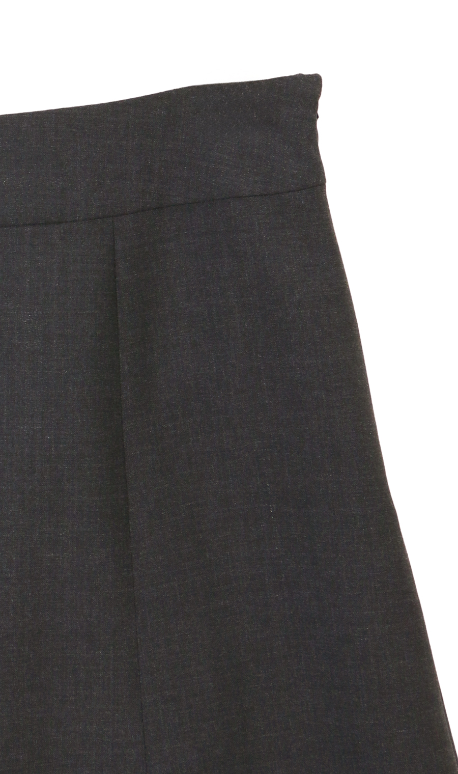 【超ストレッチスーツ】フレアスカート【セットアップ着用可】【#すご】 チャコール 3号