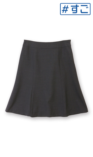 【超ストレッチスーツ】フレアスカート【クイーン】【セットアップ着用可】【＃すご】