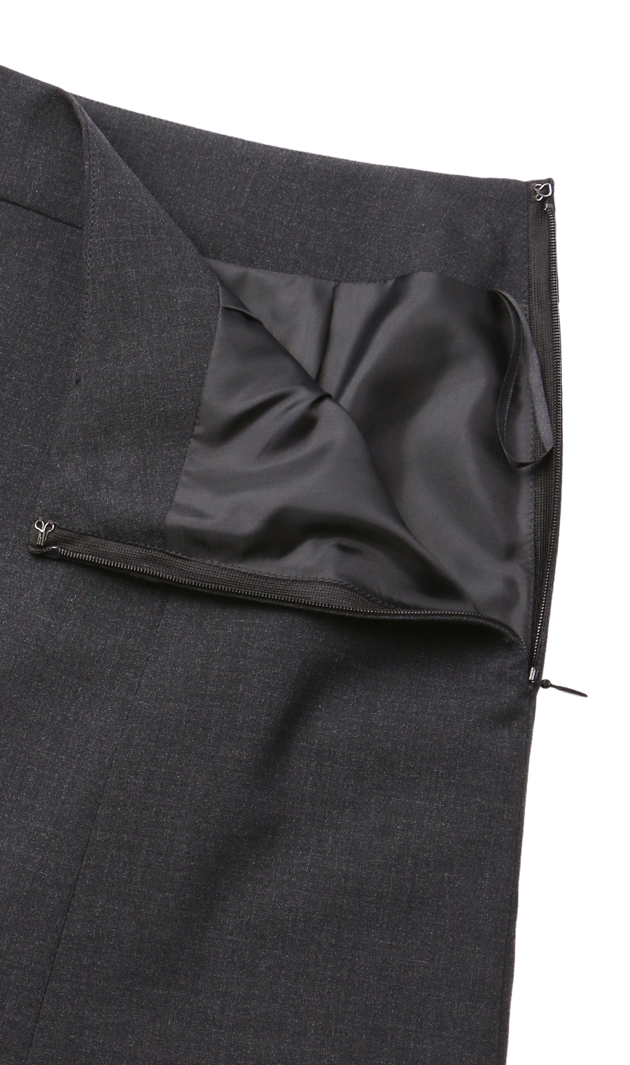 【超ストレッチスーツ】フレアスカート【クイーン】【セットアップ着用可】【＃すご】 チャコール 23