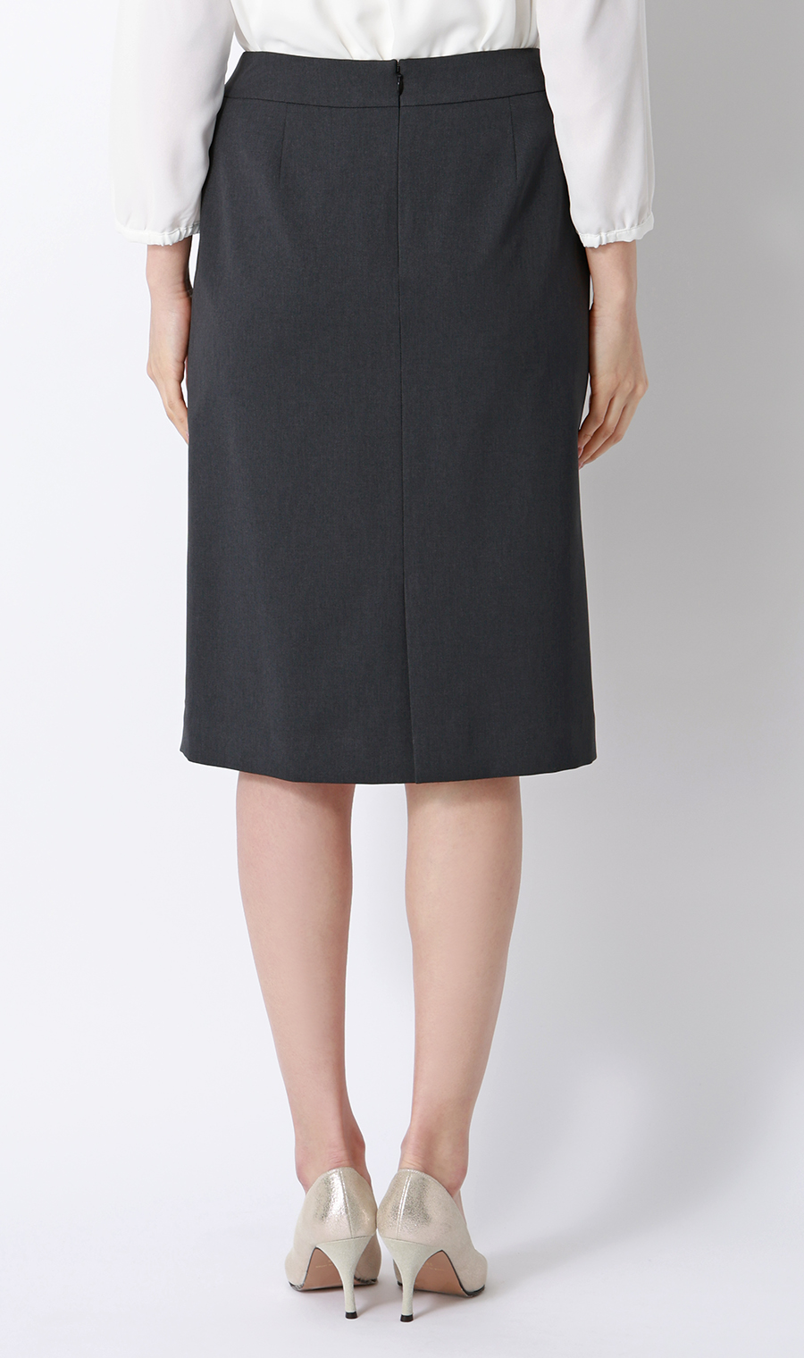 タイトスカート【セットアップ着用可】 チャコール 5号