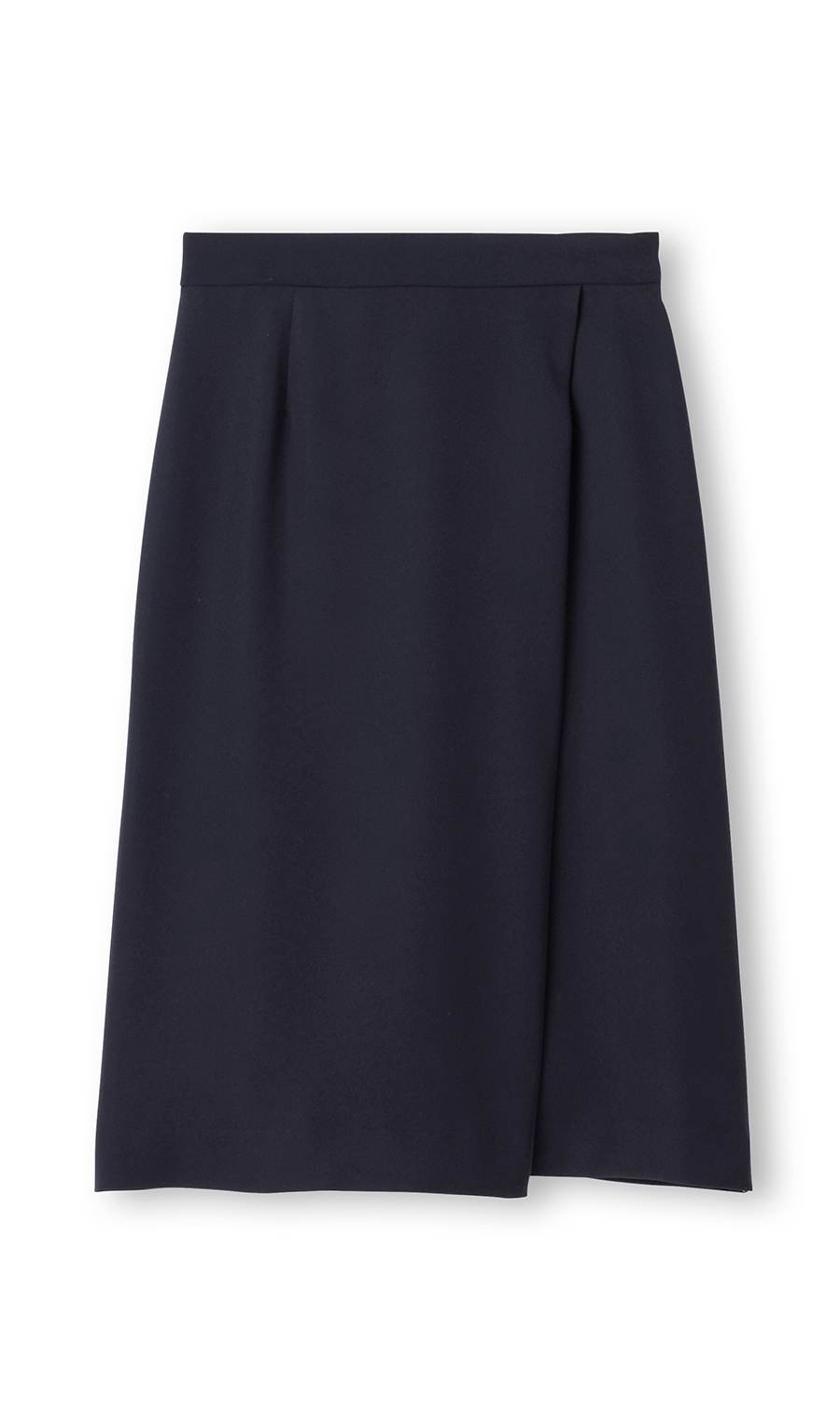 ラップ風タイトスカート【セットアップ着用可】 ネイビー 3号