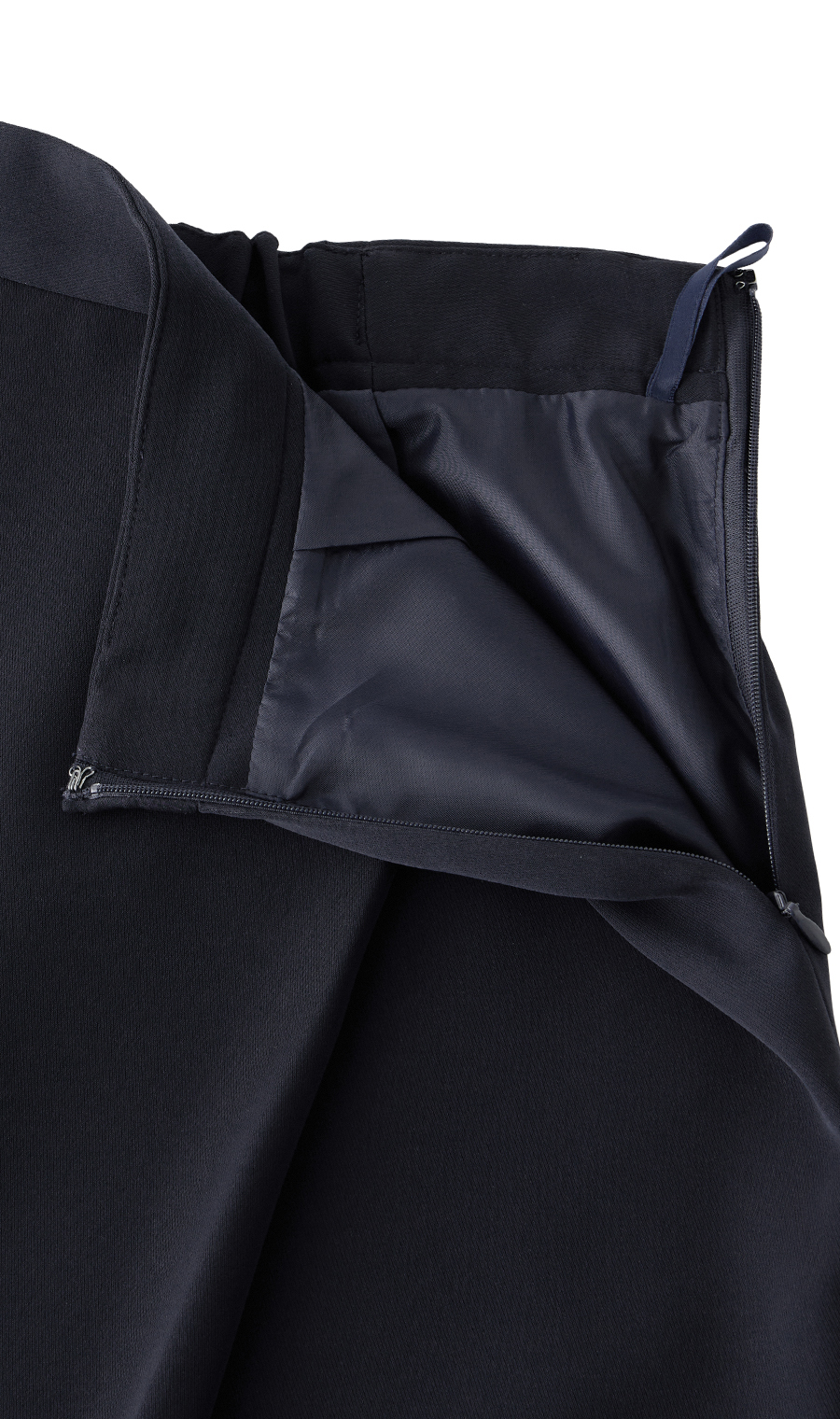 ラップ風タイトスカート【セットアップ着用可】 ネイビー 3号