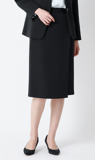 ラップ風タイトスカート【セットアップ着用可】