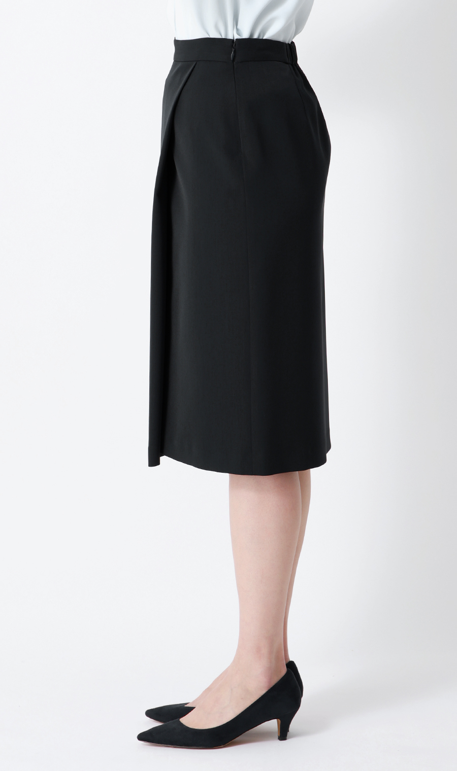 ラップ風タイトスカート【セットアップ着用可】 ネイビー 3号