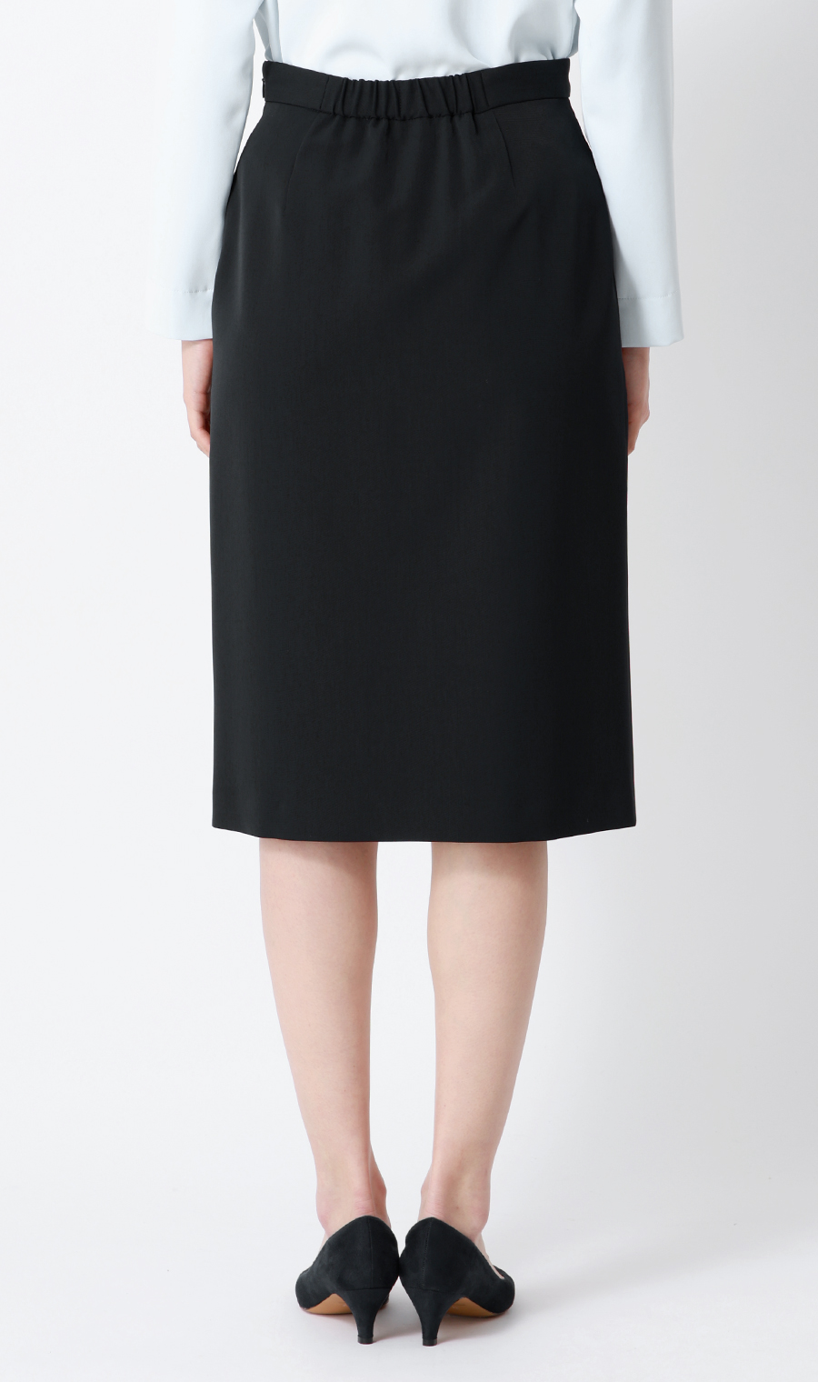 ラップ風タイトスカート【セットアップ着用可】 ネイビー 3号