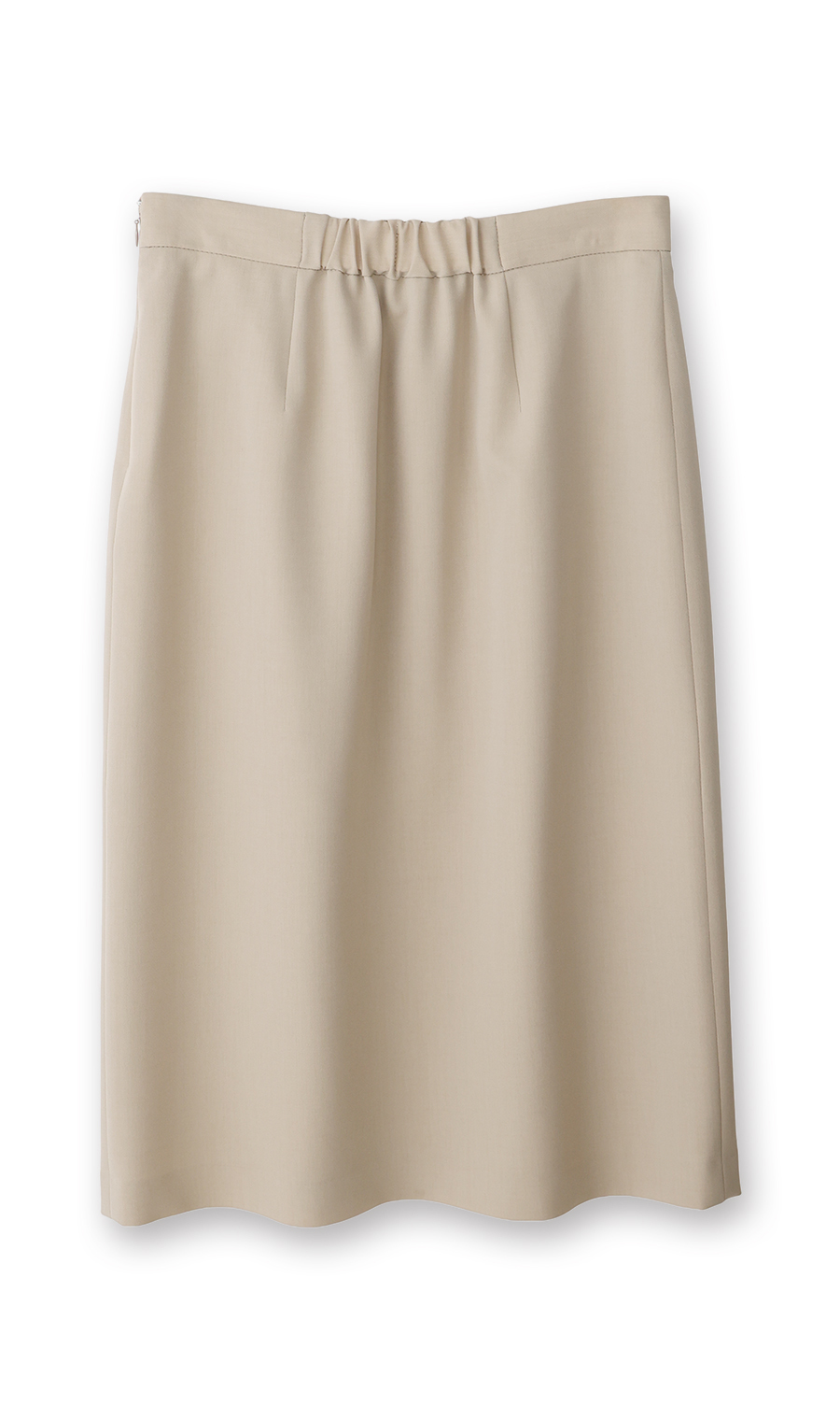 ラップ風タイトスカート【セットアップ着用可】 ベージュ 3号