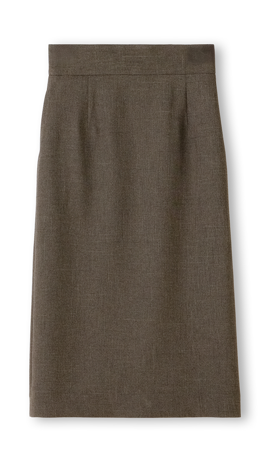 附吊带高腰紧身裙 【靴型裙】 【可成套穿着】 棕色5号