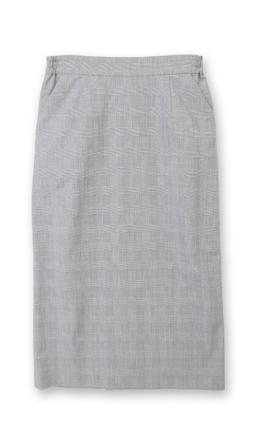 ロングタイトスカート【超接触冷感】【セットアップ着用可】 グレー S