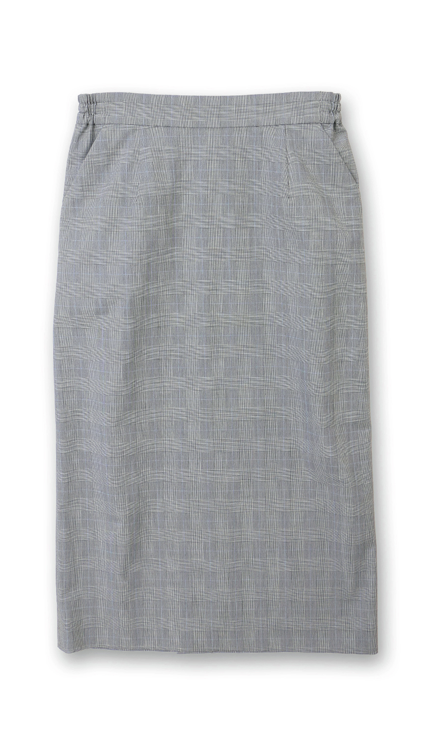 ロングタイトスカート【超接触冷感】【セットアップ着用可】 グレー S