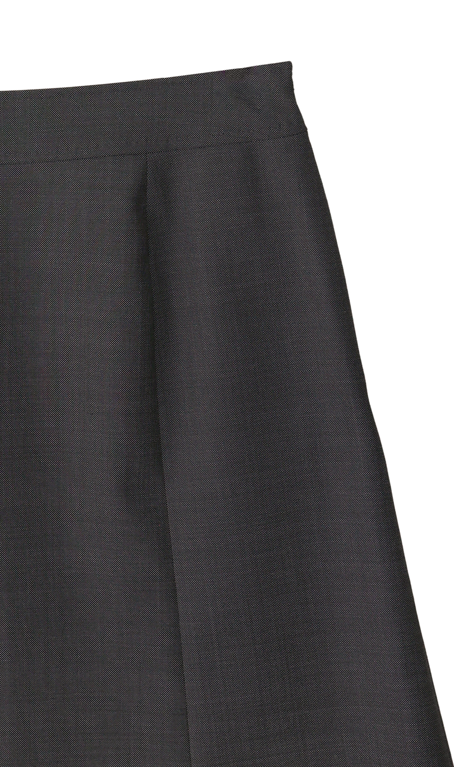 台形フレアスカート【セットアップ着用可】 チャコール 5号