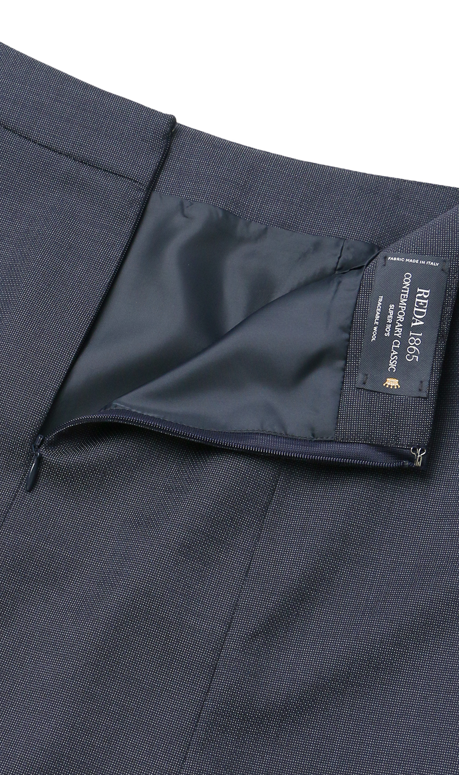 ●フレアスカート《REDA》《セットアップ着用可》 ネイビー 7号