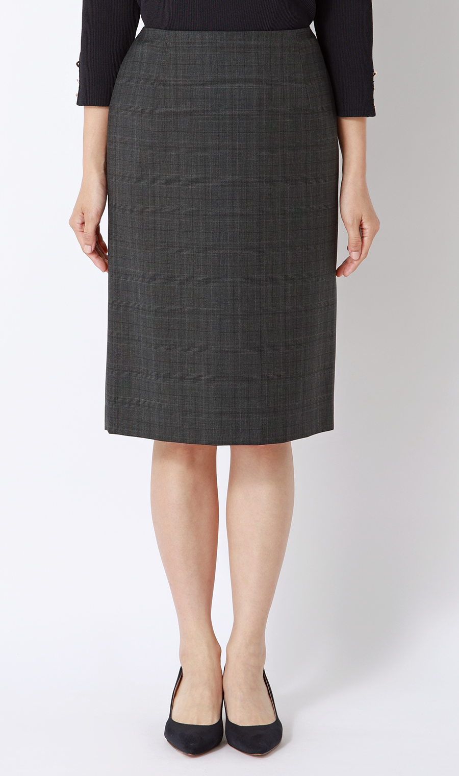 タイトスカート【Raymond】【セットアップ着用可】 グレー 7号