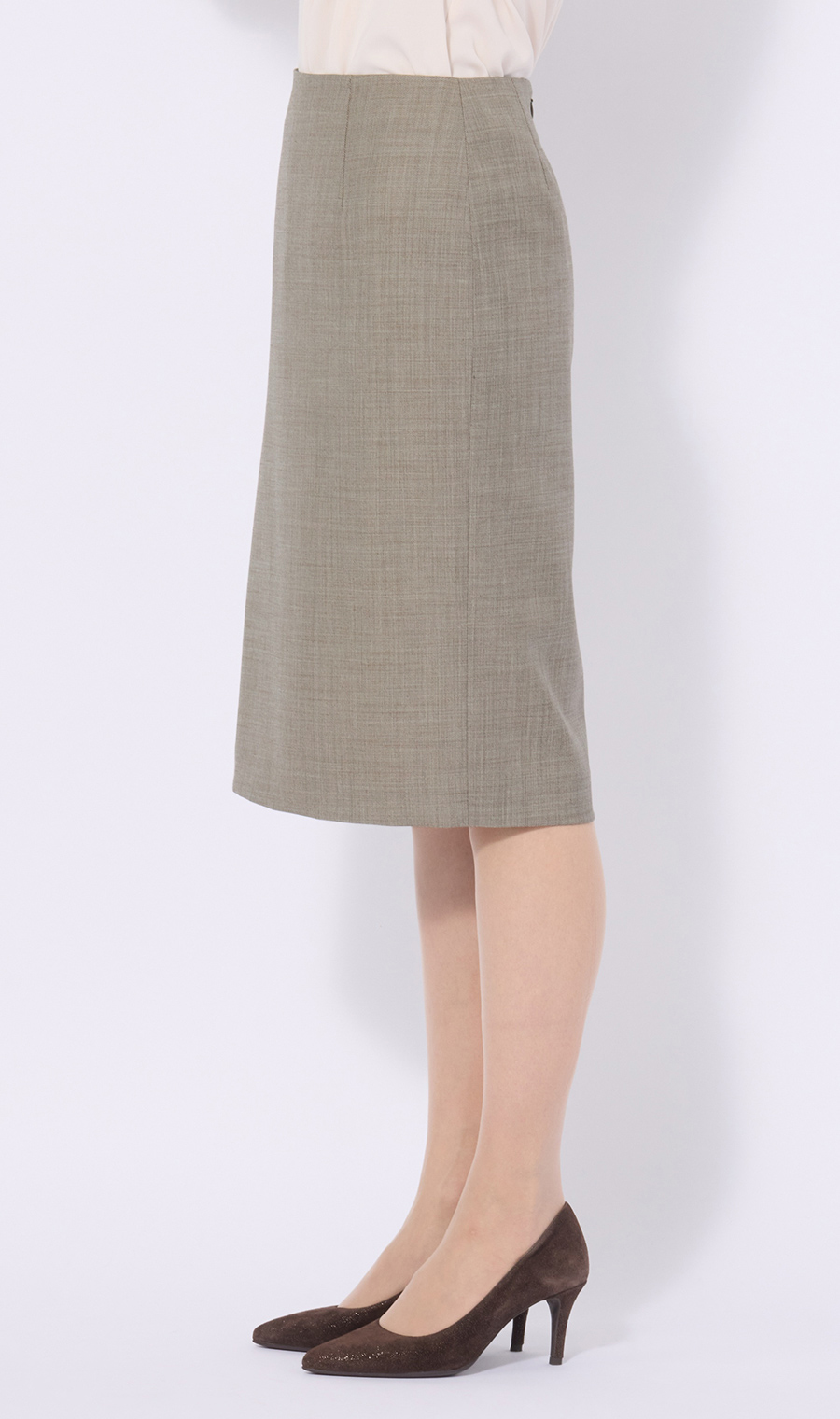 タイトスカート【Raymond】【セットアップ着用可】 ベージュ 5号