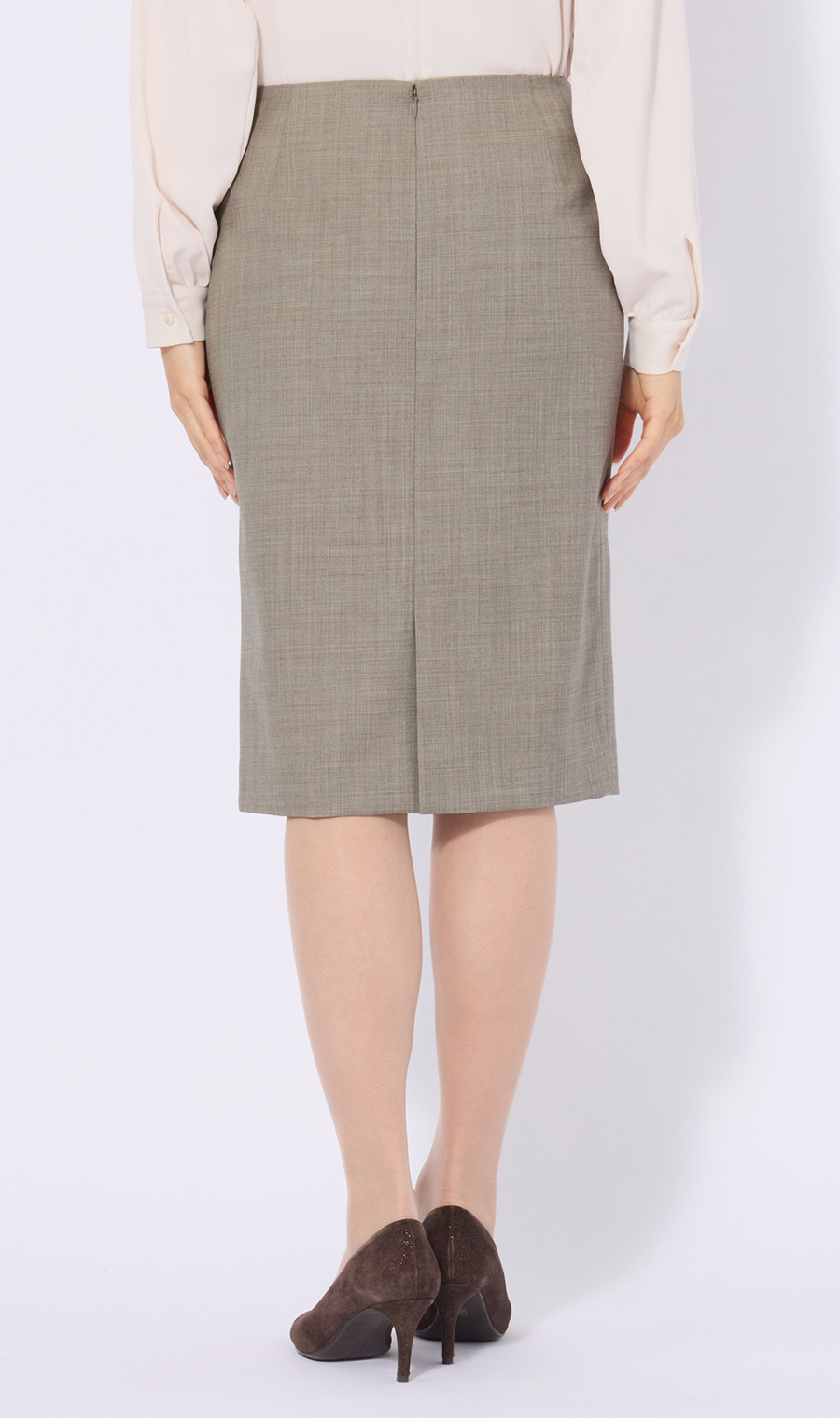 タイトスカート【Raymond】【セットアップ着用可】 ベージュ 5号