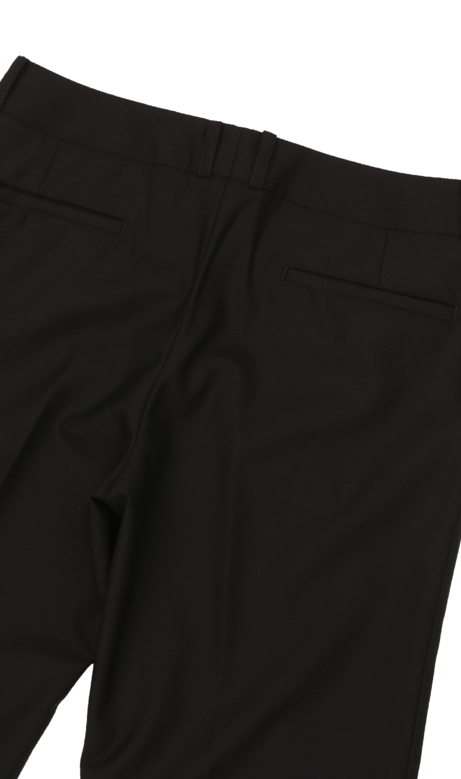 【訳アリ商品】セミフレアパンツ【セットアップ着用可】 ブラック 7