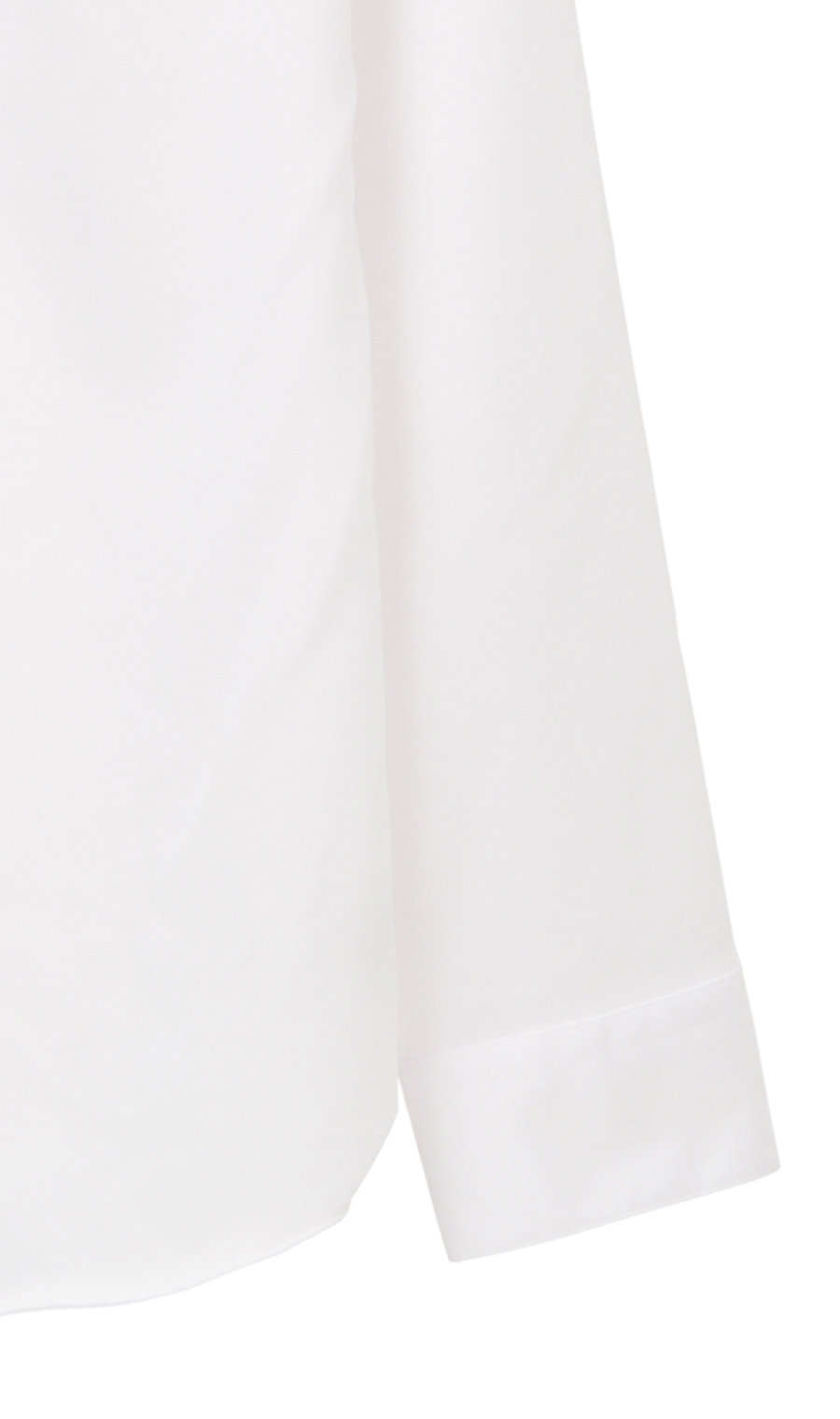 スキッパーカラーブラウス《長袖》《NON IRONMAX》《白無地》 ホワイト 05