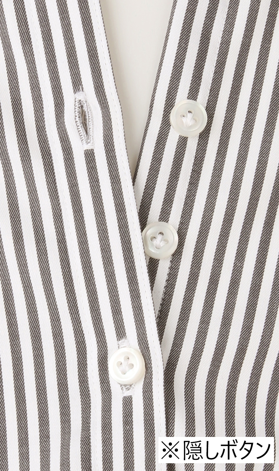 レギュラーカラーブラウス《半袖》 ホワイト 05