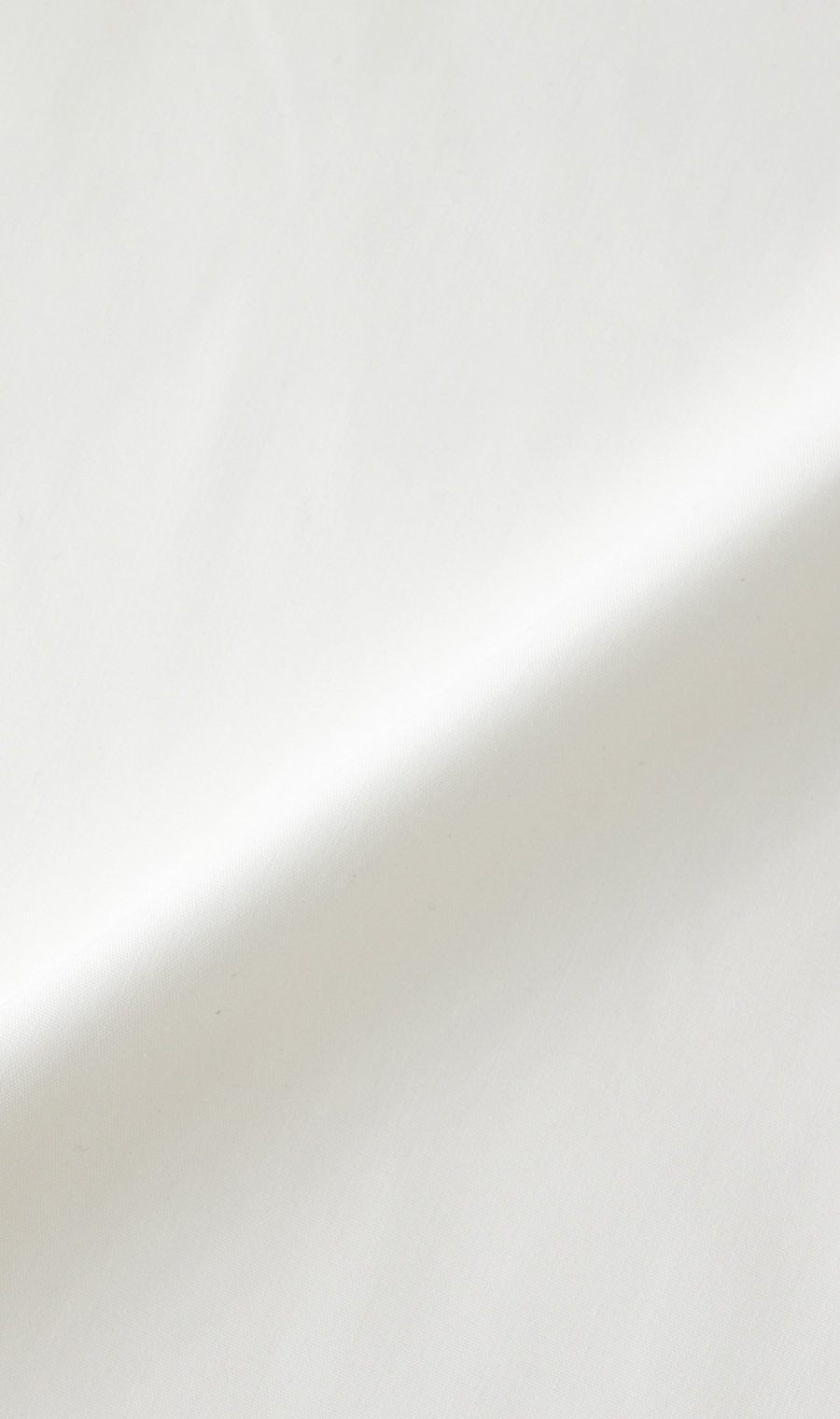 レギュラーカラーショート丈シャツ【長袖】 ホワイト M