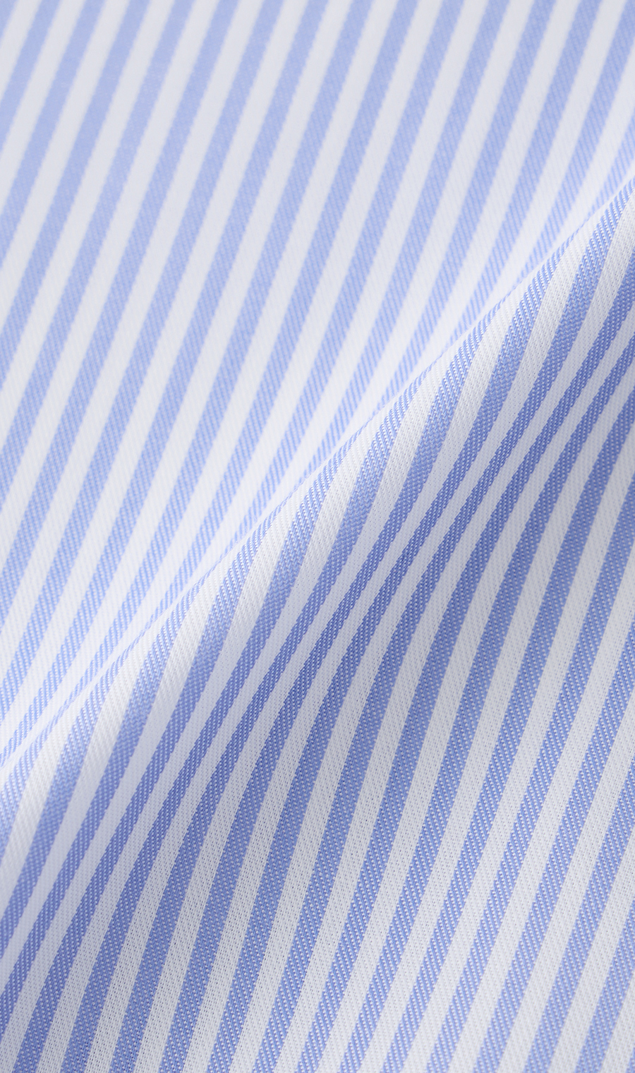 バンドカラークレリックシャツ【長袖】 ブルー M