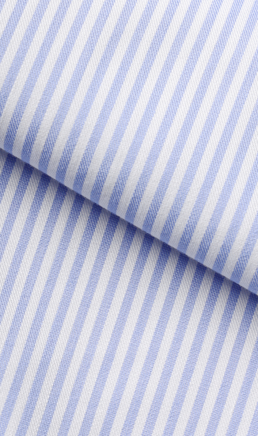 バンドカラーフリルブラウス【4WAY】【長袖】 ブルー M