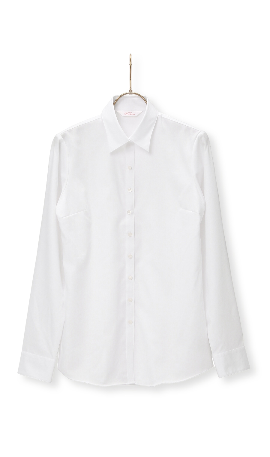 レギュラーカラーブラウス《クイーン》《長袖》《NON IRONMAX》 ホワイト 29