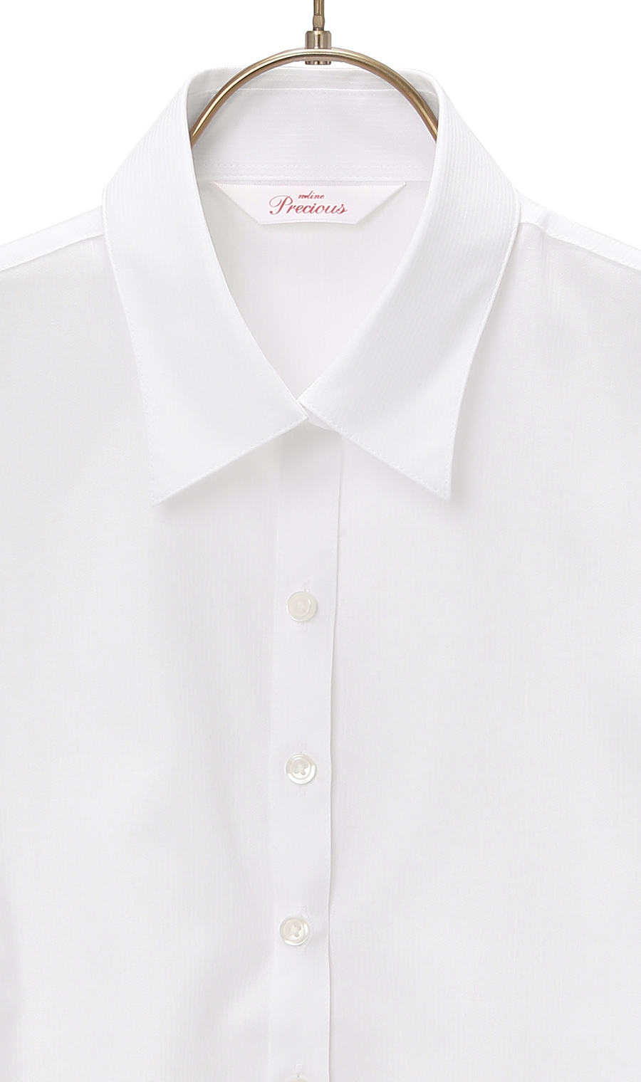 レギュラーカラーブラウス《クイーン》《長袖》《NON IRONMAX》 ホワイト 29